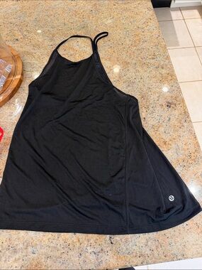 lululemon athletica Black Strappy Racerback Tank